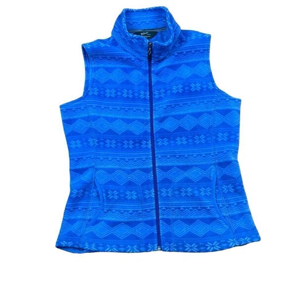 Retro Woolrich Fair Isle Fleece Vest - Picture 1 of 7